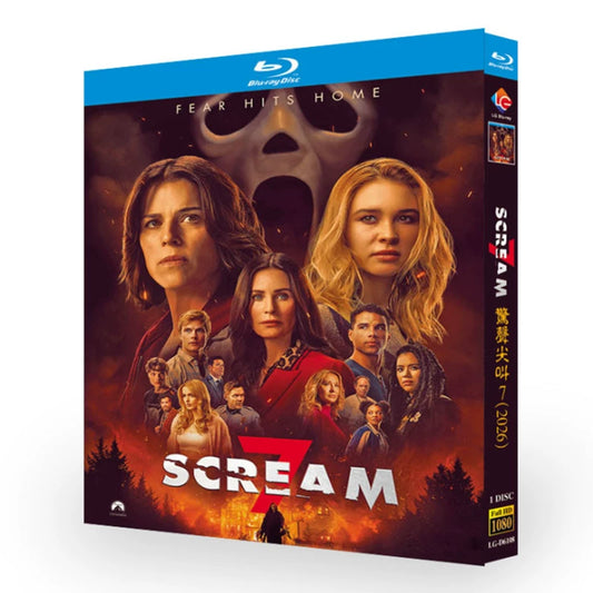 映画「スクリーム7」 日本語字幕ブルーレイ[Blu-ray-BOX] 1-DISC ネーヴ・キャンベル コートニー・コックス-華流グッズストア