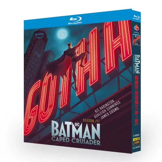 アニメ「バットマン：ケープ・クルセイダー」 DVD ブルーレイ Blu-ray 海外盤日本語吹替えありアニメ-華流グッズストア