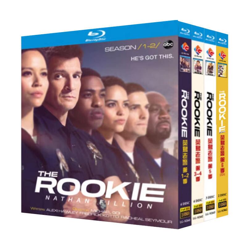 「 ザ・ルーキー」シリーズ1-2ブルーレイ4枚組[Blu-ray-BOX]高画質海外盤正規品-華流グッズストア