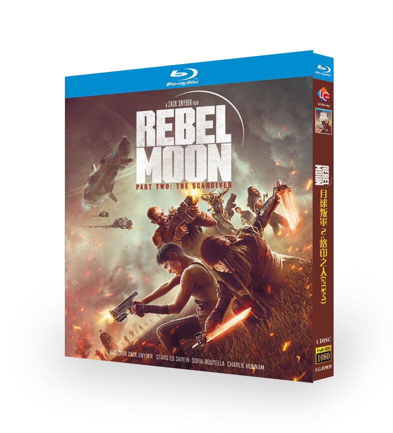 日本語字幕「REBEL MOON パート2 傷跡を刻む者 」ブルーレイ1枚組[Blu-ray-BOX]高画質海外盤正規品-華流グッズストア