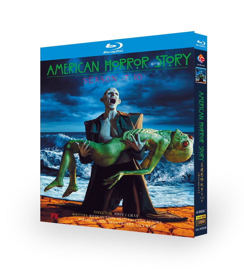 日本語字幕「アメリカン・ホラー・ストーリー」シリーズ7-10ブルーレイ4枚組[Blu-ray-BOX]高画質正規品-華流グッズストア