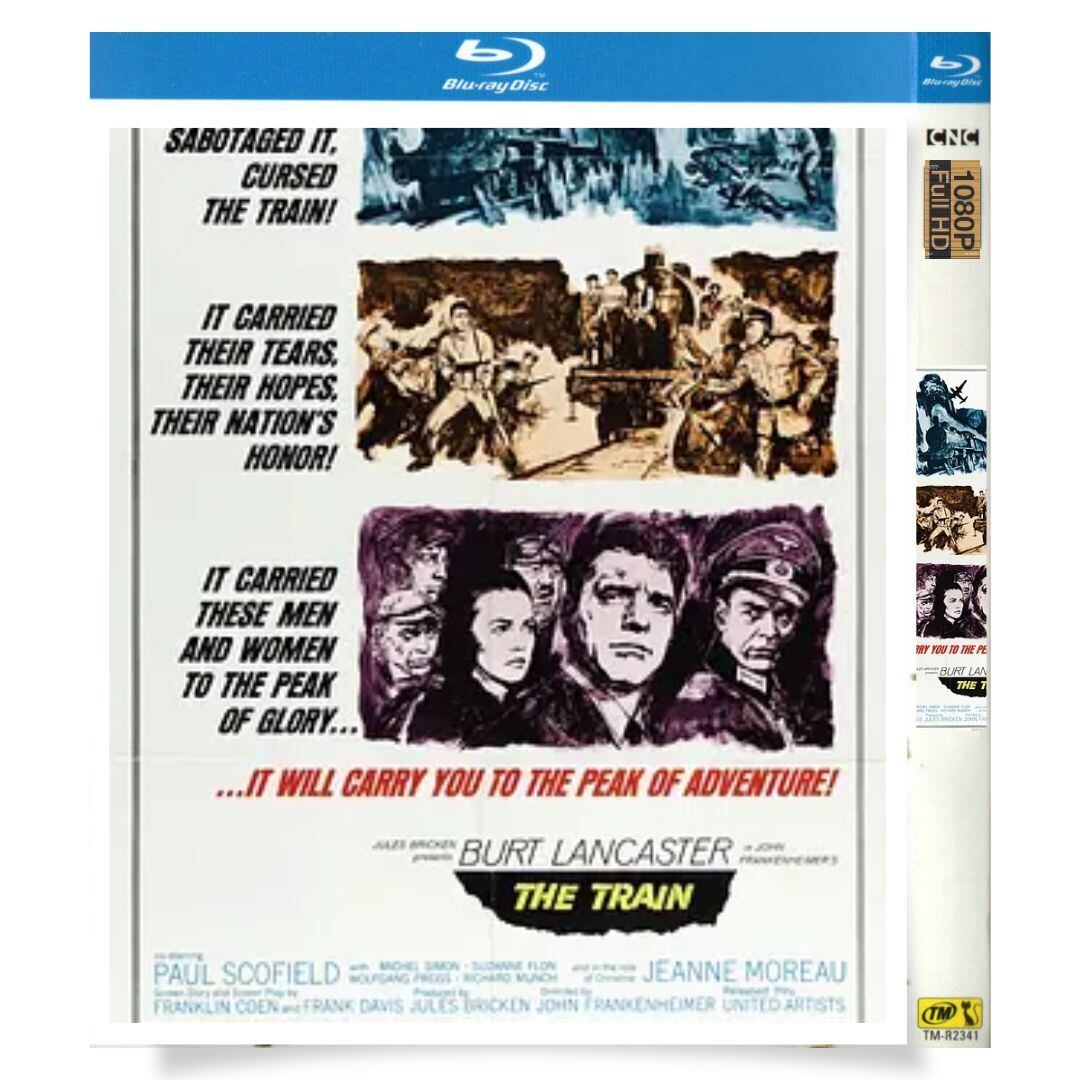 日本語字幕「大列車作戦」 The Train (1964)  ブルーレイ1枚組[Blu-ray-BOX]高画質正規品-華流グッズストア