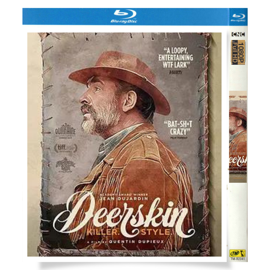 映画「ディアスキン 鹿革の殺人鬼」 ブルーレイ[Blu-ray-BOX] 1-DISC ジャン・デュジャルダン アデル・アエネル-華流グッズストア