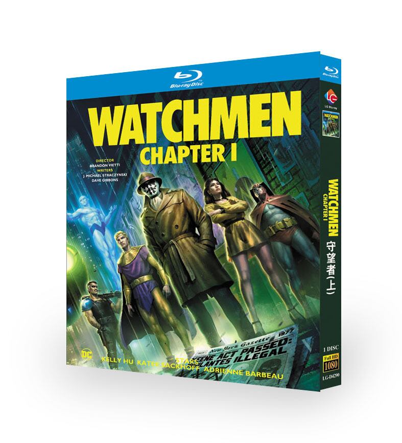 アニメ「Watchmen: Chapters I」ブルーレイ1枚組[Blu-ray-BOX]高画質海外盤正規品-華流グッズストア