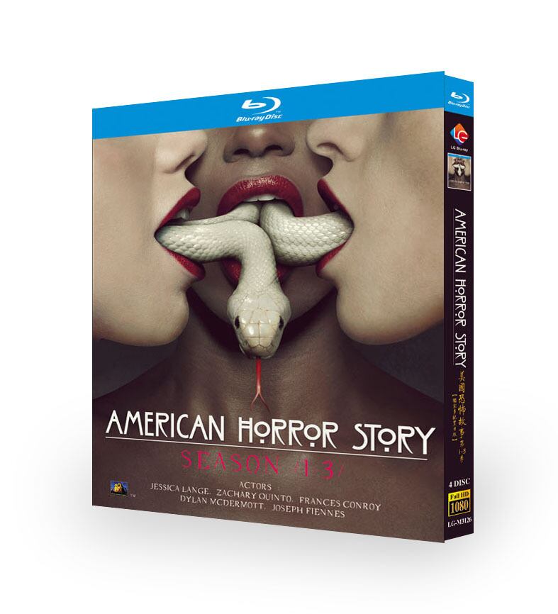 日本語字幕「アメリカン・ホラー・ストーリー」シリーズ1-3ブルーレイ4枚組[Blu-ray-BOX]高画質正規品-華流グッズストア