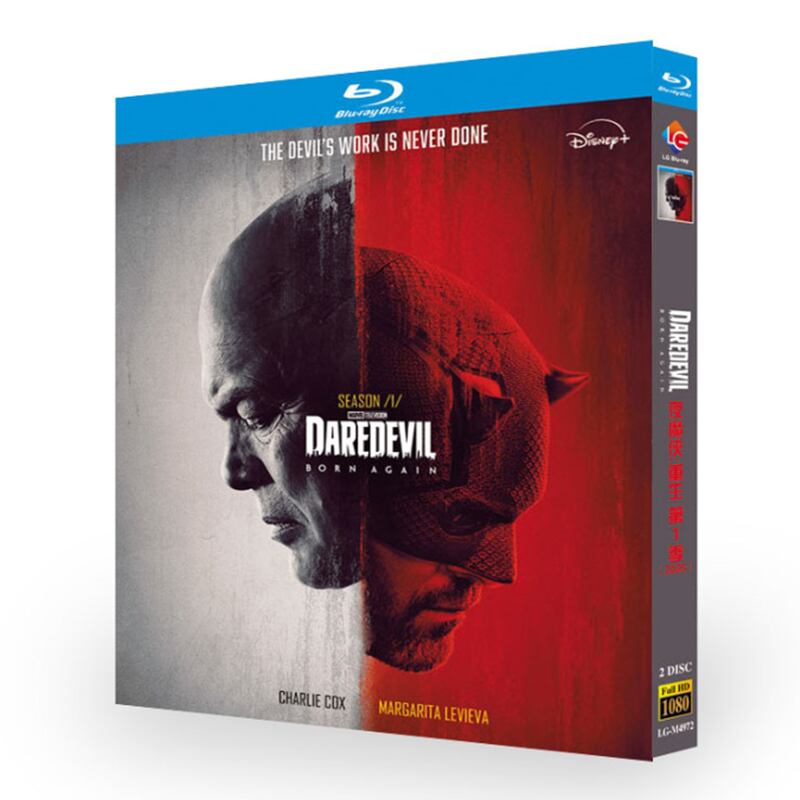海外ドラマ日本語字幕「デアデビル：ボーン・アゲイン/Daredevil: Born Again Season 1 (2025)」ブルーレイ2枚組[Blu-ray-BOX]-華流グッズストア