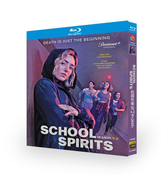 海外ドラマ「スクール・スピリッツ シーズン1-2/School Spirits Season 1-2 (2023)」ブルーレイ3枚組[Blu-ray-BOX]-華流グッズストア