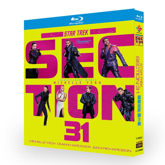 映画「セクション31」ブルーレイ１枚組[Blu-ray-BOX]高画質海外盤正規品-華流グッズストア