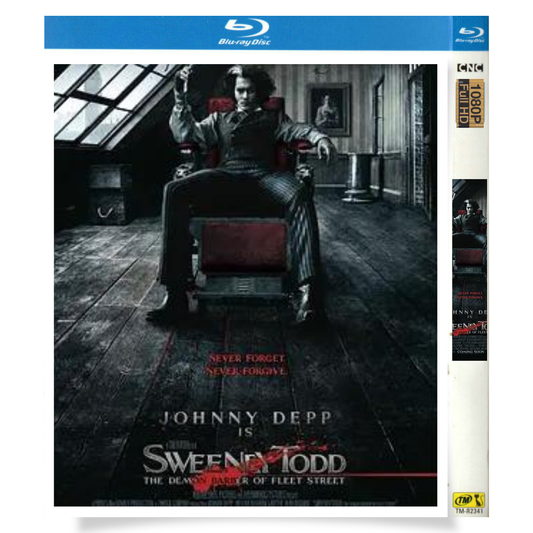 映画「スウィーニー・トッド フリート街の悪魔の理髪師」 日本語字幕ブルーレイ[Blu-ray-BOX] 1-DISC ジョニー・デップ ヘレナ・ボナム＝カーター-華流グッズストア