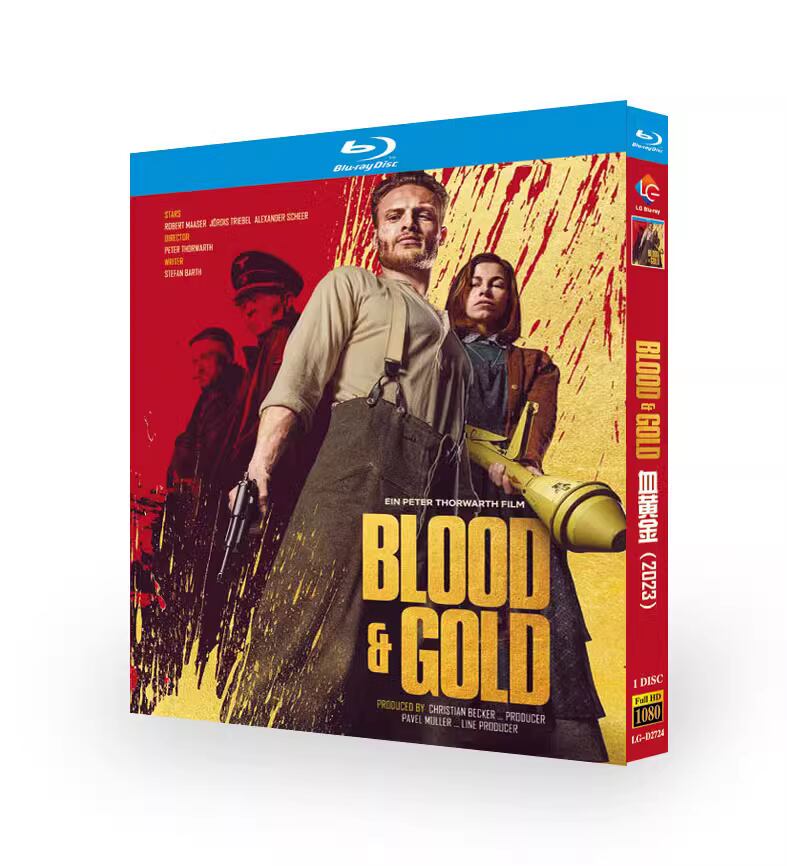 洋画日本語字幕ブラッド・アンド・ゴールド 黄金の血戦場ブルーレイ高画質Blood and Gold1枚組-華流グッズストア
