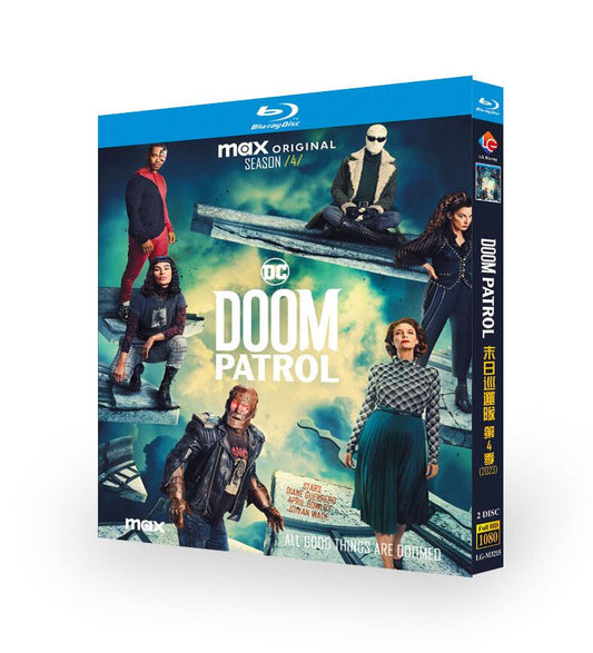「ドゥーム・パトロール」シリーズ4ブルーレイ2枚組[Blu-ray-BOX]高画質正規品-華流グッズストア
