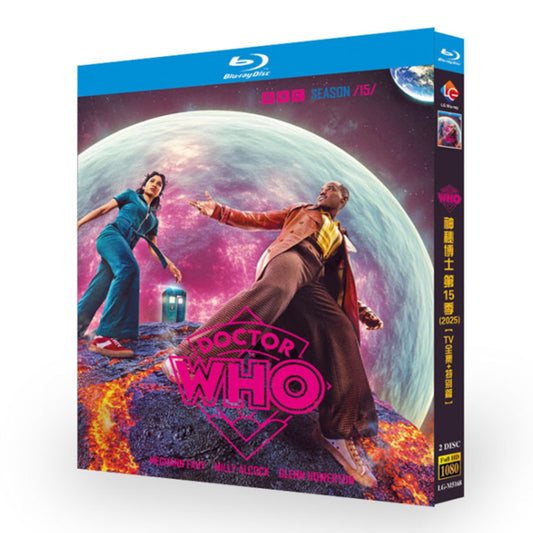 海外ドラマ日本語字幕「ドクター・フー」シリーズ15ブルーレイ2枚組[Blu-ray-BOX]高画質海外盤正規品-華流グッズストア