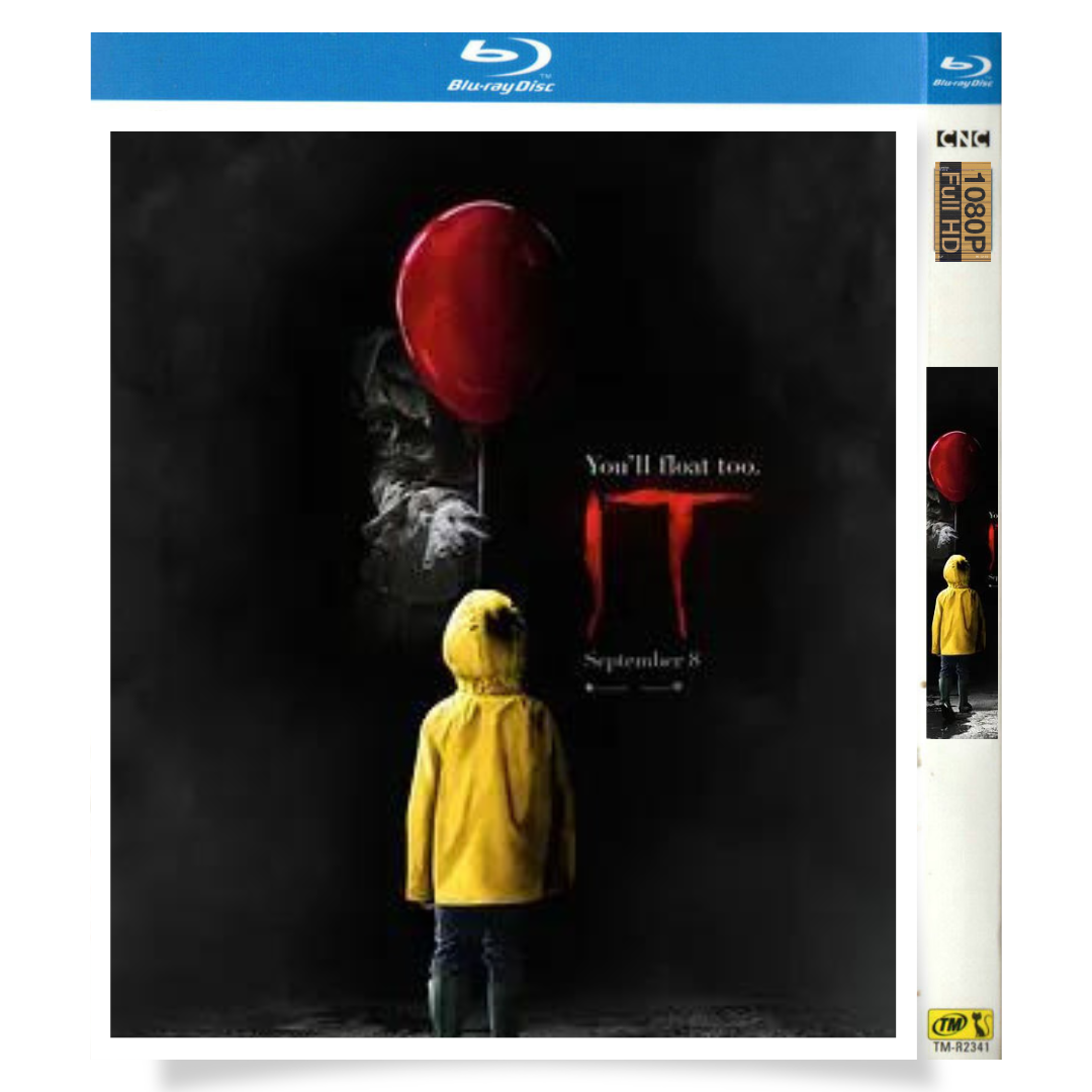 映画「IT/イット “それ”が見えたら、終わり。」 日本語字幕ブルーレイ[Blu-ray-BOX] 1-DISC ビル・スカルスガルド ジェイデン・マーテル-華流グッズストア
