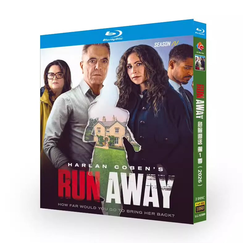 海外ドラマ「ランナウェイ/Run Away」 日本語字幕ブルーレイ[Blu-ray-BOX] 2-DISC ジェームズ・ネスビット ルース・ジョーンズ-華流グッズストア
