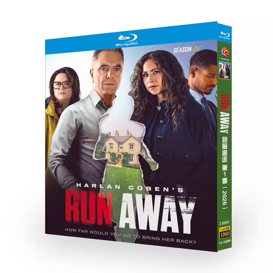 海外ドラマ「ランナウェイ/Run Away」 日本語字幕ブルーレイ[Blu-ray-BOX] 2-DISC ジェームズ・ネスビット ルース・ジョーンズ-華流グッズストア