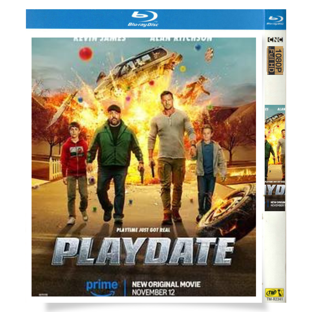 映画「Playdate (2025)」 ブルーレイ[Blu-ray-BOX] 1枚組 アラン・リッチソン ケビン・ジェームズ-華流グッズストア