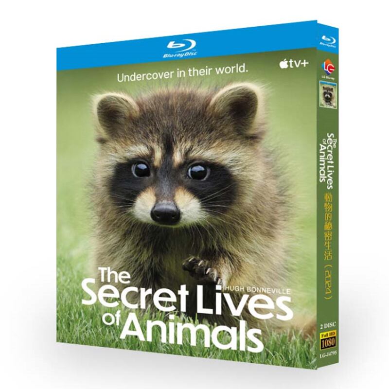 ドキュメンタリー日本語字幕「動物たちの秘密の生態」ブルーレイ2枚組[Blu-ray-BOX]高画質海外盤正規品-華流グッズストア