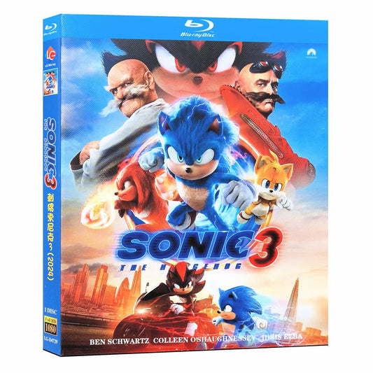 映画「ソニック × シャドウ」シリーズ3ブルーレイ1枚組[Blu-ray-BOX]高画質海外盤正規品-華流グッズストア