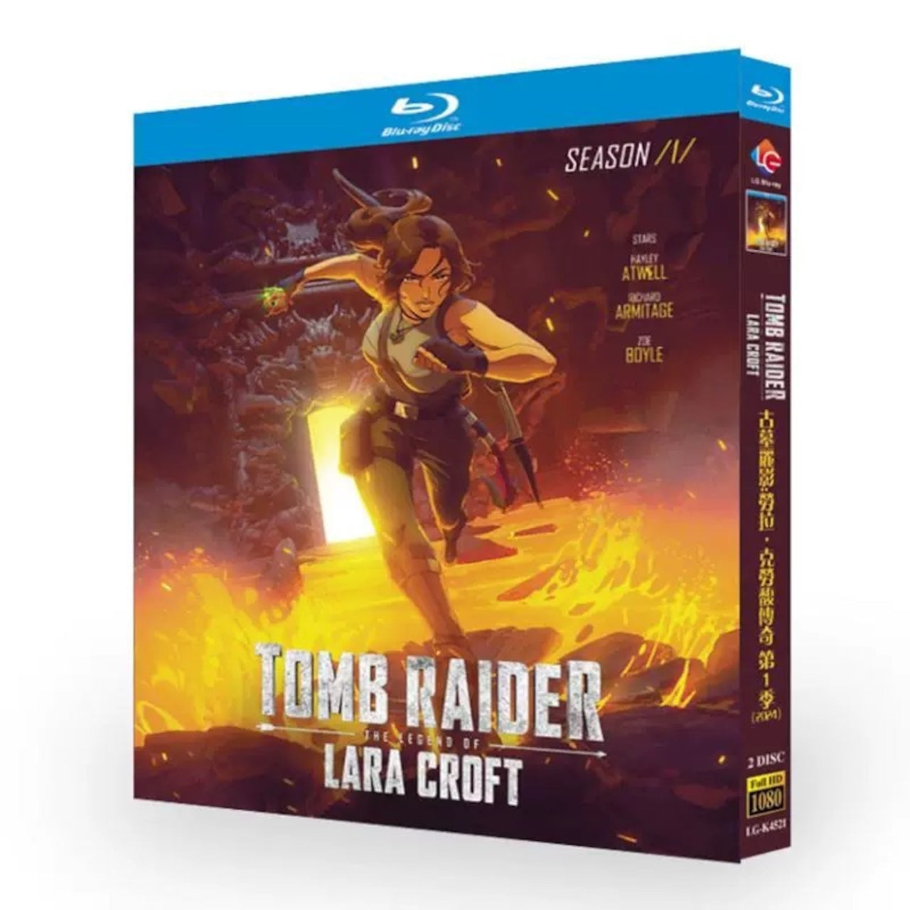アニメ「トゥームレイダー: レジェンド・オブ・ララ・クロフト」 DVD ブルーレイ BOX 日本語吹替海外正規品アニメ-華流グッズストア
