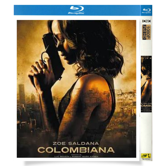 映画「コロンビアーナ」 日本語字幕ブルーレイ[Blu-ray-BOX] 1-DISC ゾーイ・サルダナ マイケル・ヴァルタン-華流グッズストア