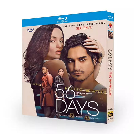 海外ドラマ「56日間」 日本語字幕ブルーレイ[Blu-ray-BOX] 2-DISC ダヴ・キャメロン アヴァン・ジョーギア-華流グッズストア