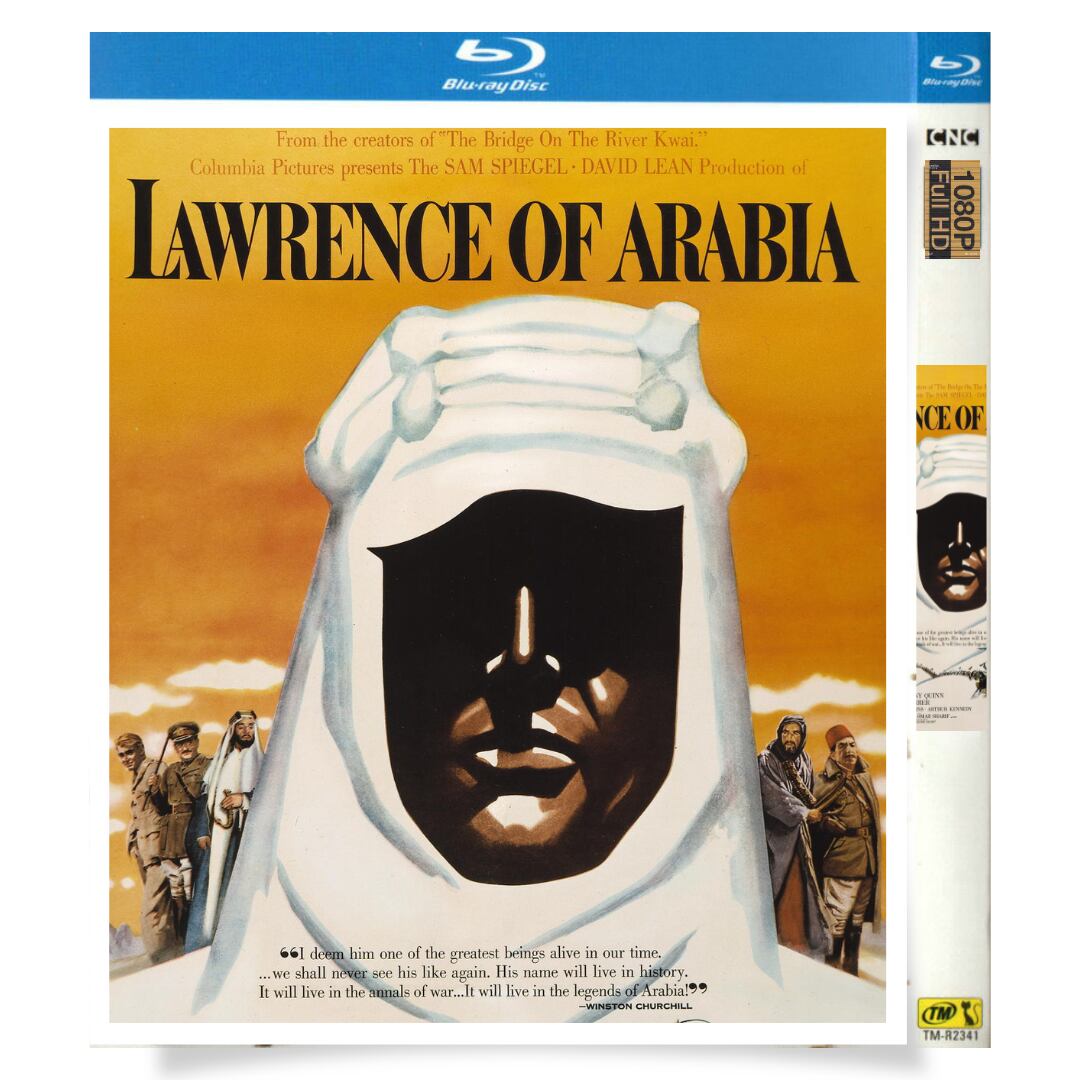 日本語字幕「アラビアのロレンス」ブルーレイ1枚組[Blu-ray-BOX]高画質正規品-華流グッズストア