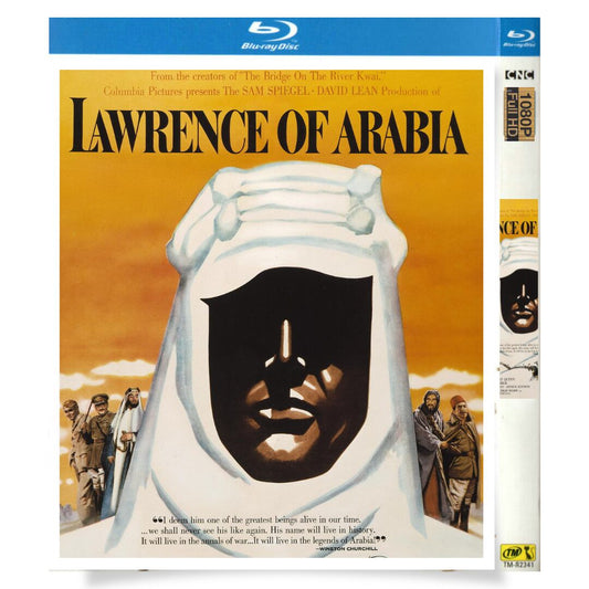 日本語字幕「アラビアのロレンス」ブルーレイ1枚組[Blu-ray-BOX]高画質正規品-華流グッズストア