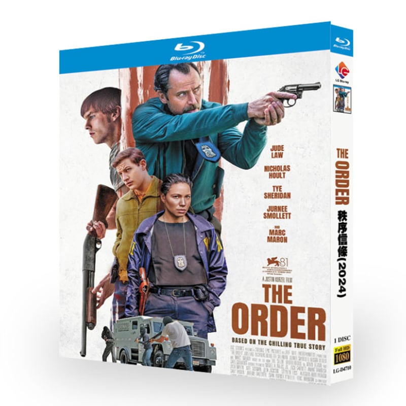 映画「 The Order (2024)」ブルーレイ1枚組[Blu-ray-BOX]高画質海外盤正規品-華流グッズストア