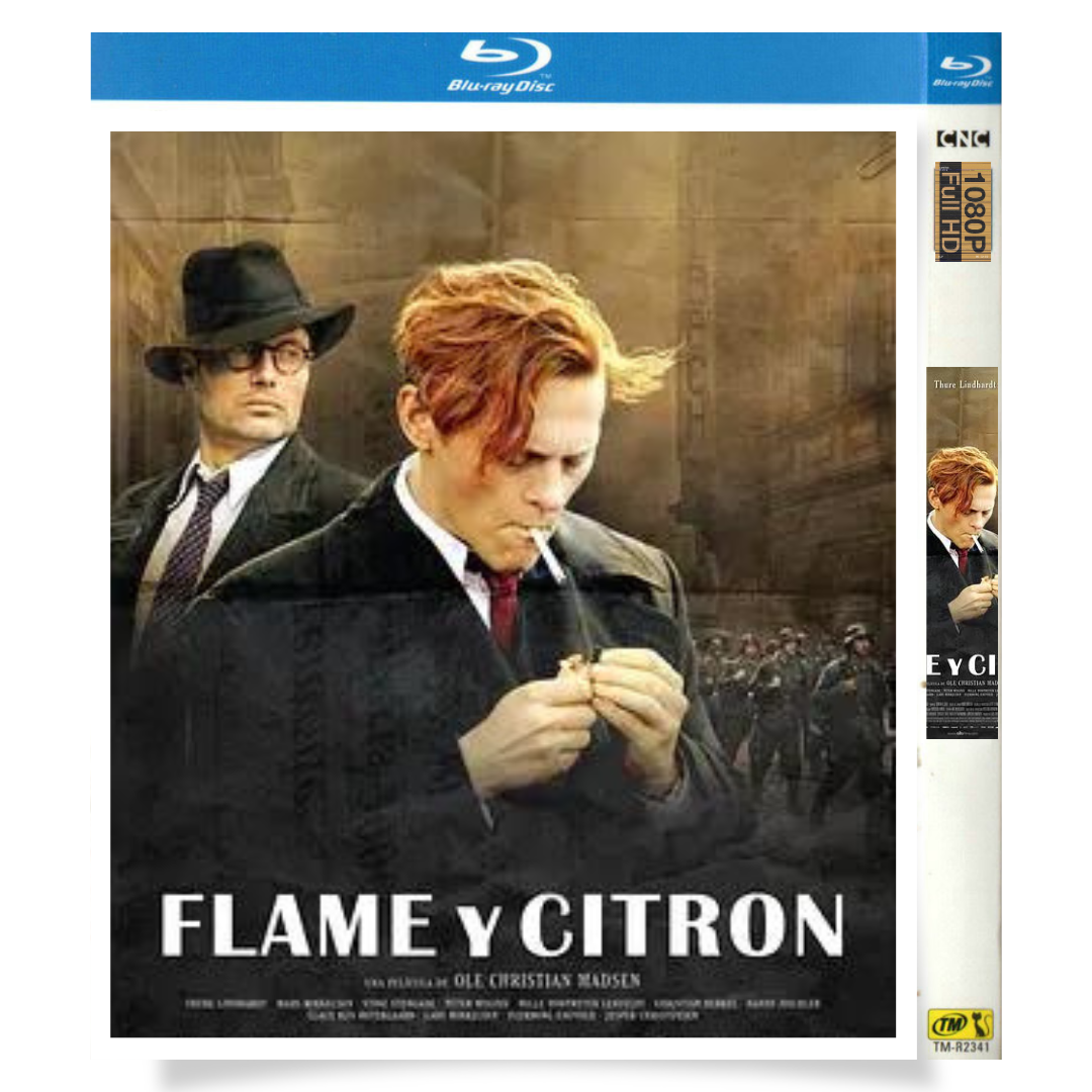 映画「Flame & Citron」 ブルーレイ[Blu-ray-BOX] 1-DISC トア・リントハート マッツ・ミケルセン-華流グッズストア