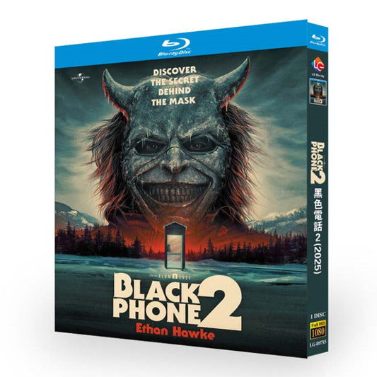 映画「ブラックフォン 2」ブルーレイBOX1 枚組 イーサン・ホーク/メイソン・テムズ-華流グッズストア