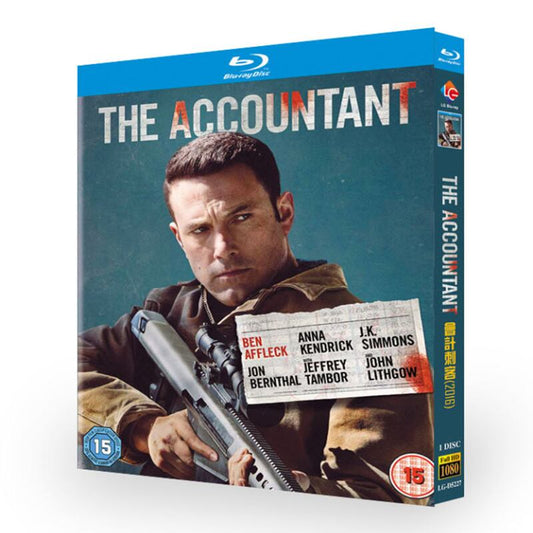 映画日本語字幕「ザ・コンサルタント /The Accountant (2016)」ブルーレイ1枚組[Blu-ray-BOX]-華流グッズストア