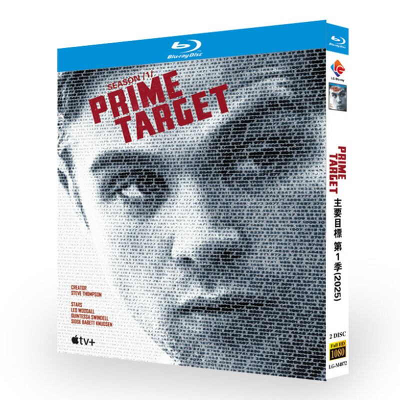 海外ドラマ日本語字幕「プライム・ターゲット-狙われた数列」ブルーレイ２枚組blu-ray-box高画質海外盤正規品-華流グッズストア