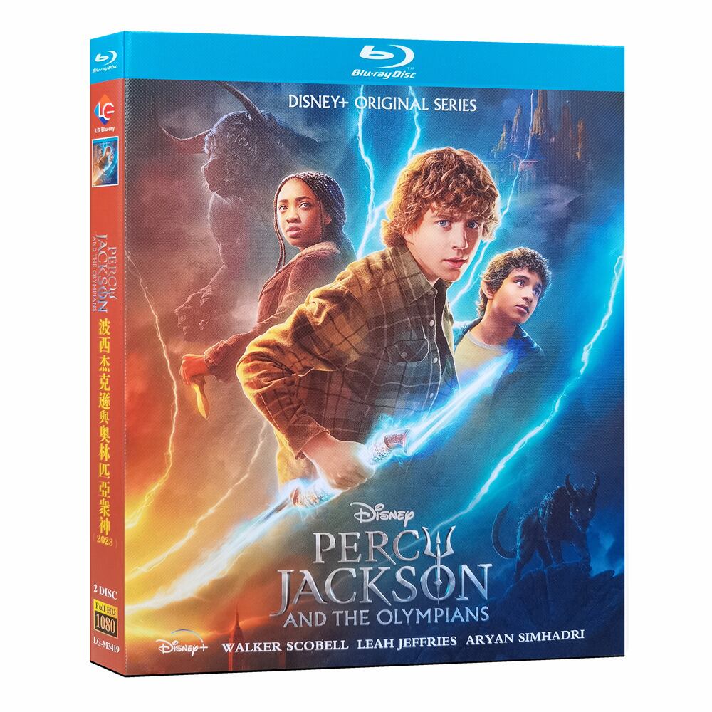 日本語字幕「パーシー・ジャクソンとオリンポスの神々」ブルーレイ2枚組[Blu-ray-BOX]高画質海外盤正規品-華流グッズストア