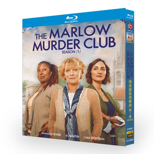 海外ドラマ「The Marlow Murder Club Season 1 (2024)」ブルーレイ2枚組[Blu-ray-BOX]高画質海外盤正規品-華流グッズストア