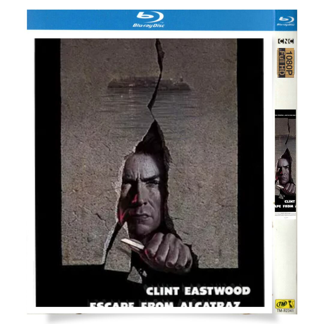 日本語字幕アルカトラズからの脱出ブルーレイ1枚組[Blu-ray-BOX]高画質正規品-華流グッズストア