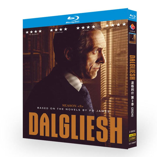 海外ドラマ「刑事ダルグリッシュ」シーズン3ブルーレイ２枚組blu-ray-box高画質海外盤正規品-華流グッズストア