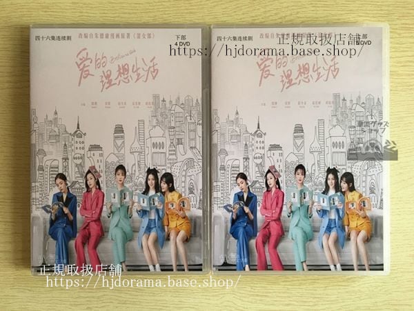 中国ドラマ「愛的理想生活」DVD-BOX Brilliant Girls 全話 中国盤