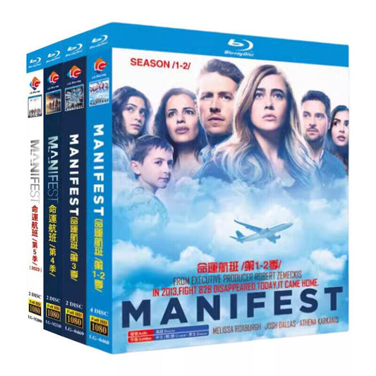 海外ドラマ日本語字幕「マニフェスト-シーズン4」ブルーレイ2枚組blu-ray-box高画質海外盤正規品-華流グッズストア