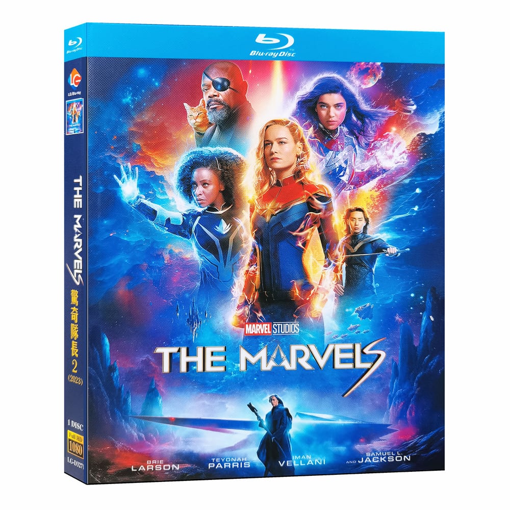 日本語字幕マーベルズシリーズ2ブルーレイ1枚組[Blu-ray-BOX]高画質海外盤正規品-華流グッズストア