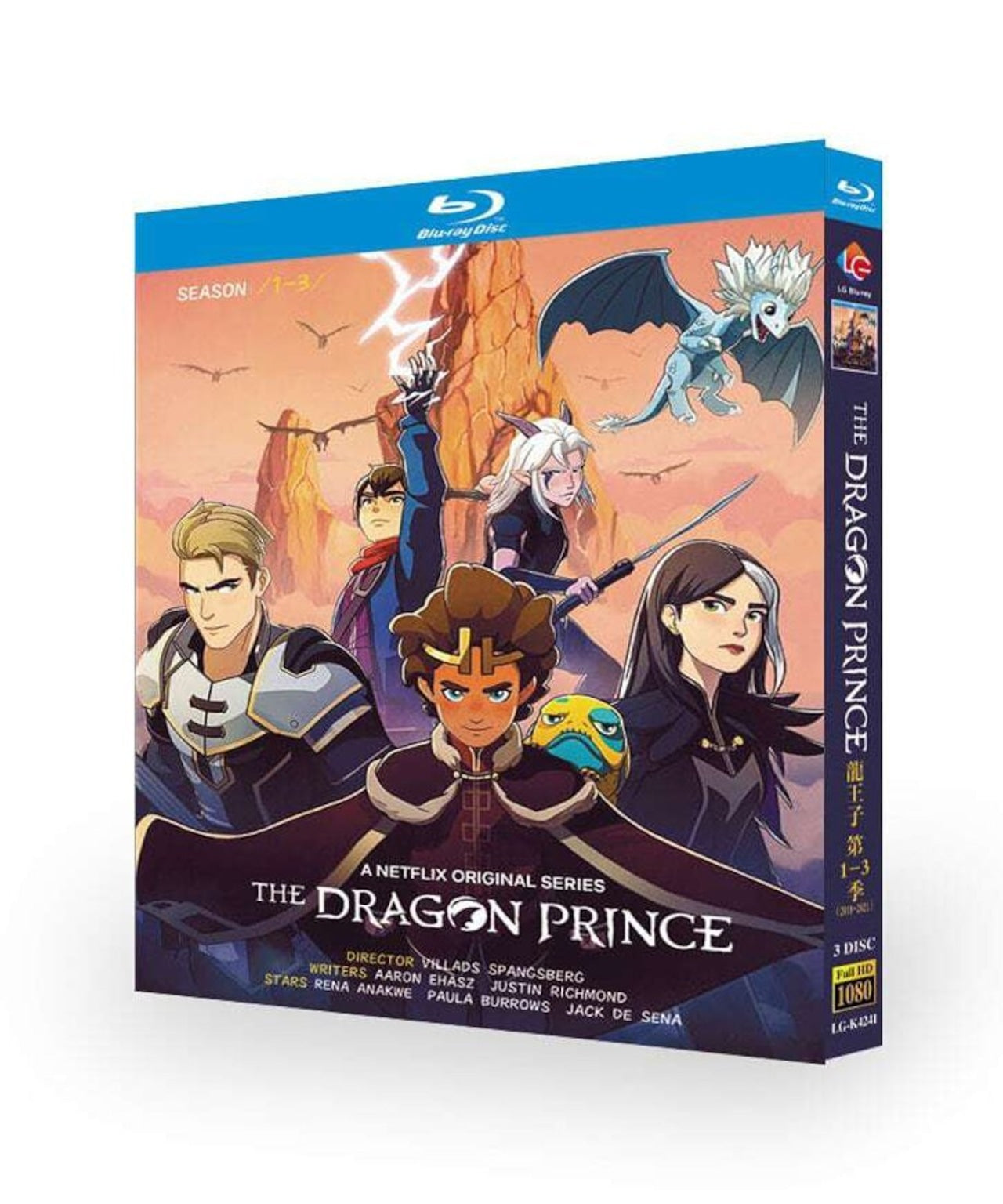 アニメ「ドラゴン王子」日本語吹替えあり DVD ブルーレイ Blu-ray6シーズン作品アニメ-華流グッズストア