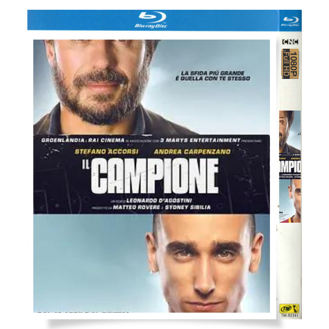 映画「The Champion (2020 film)」 ブルーレイ[Blu-ray-BOX] 1-DISC ステファノ・アコルシ アンドレア・カルペンザーノ-華流グッズストア