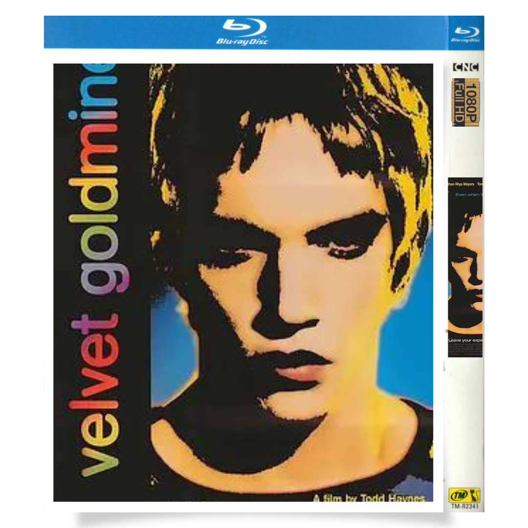 映画「ベルベット・ゴールドマイン」 ブルーレイ[Blu-ray-BOX] 1-DISC ユアン・マクレガー ジョナサン・リース＝マイヤーズ-華流グッズストア