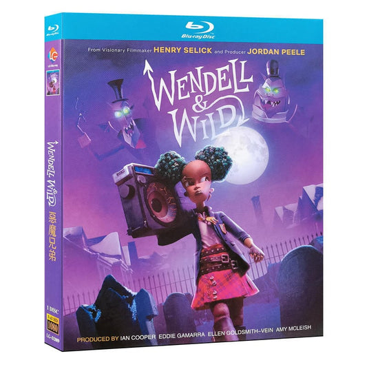 日本語字幕「ウェンデルとワイルド」ブルーレイ1枚組[Blu-ray-BOX]高画質海外盤正規品-華流グッズストア