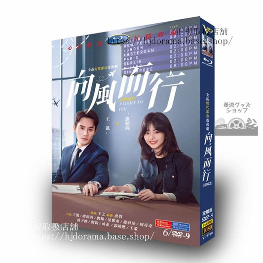 中国ドラマ「向風而行」（英語：Flight To You）DVDジャケット経済版高画質全話 海外盤