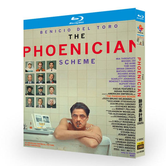 映画「The Phoenician Scheme (2025)」ブルーレイ1枚組[Blu-ray-BOX]-華流グッズストア