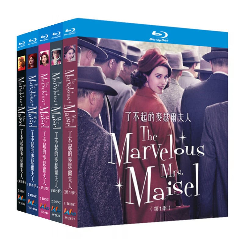 日本語字幕マーベラス・ミセス・メイゼル シーズン1-3ブルーレイThe Marvelous Mrs. Maisel Season 1-33枚組[Blu-ray]高画質正規品-華流グッズストア