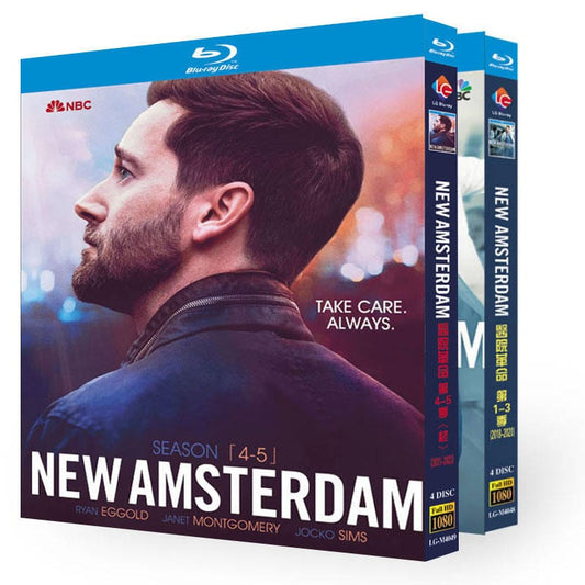 「ニュー・アムステルダム 医師たちのカルテ」シリーズ1-3ブルーレイ4枚組[Blu-ray-BOX]高画質海外盤正規品-華流グッズストア