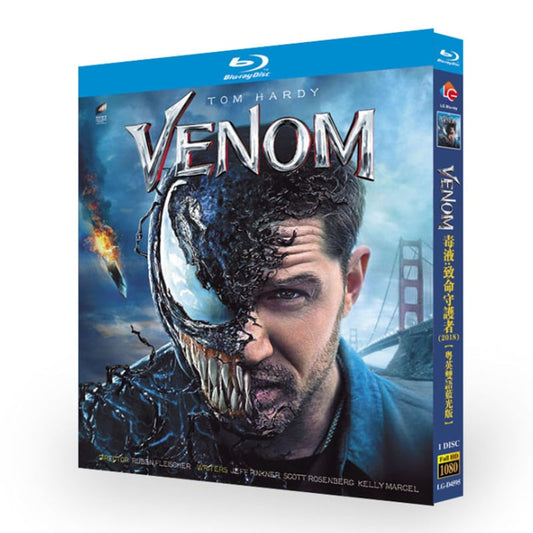 映画日本語字幕「ヴェノム」シリーズ1ブルーレイ1枚組[Blu-ray-BOX]高画質海外盤正規品-華流グッズストア
