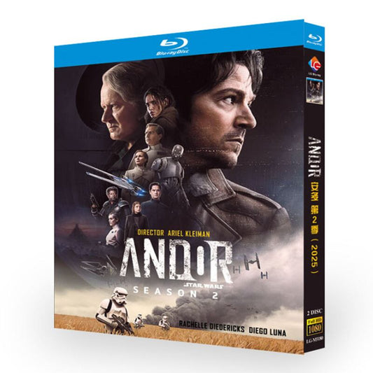 海外ドラマ日本語字幕「スター・ウォーズ 「キャシアン・アンドー」シーズン2/Andor Season 2 (2025)」ブルーレイ2枚組[Blu-ray-BOX]-華流グッズストア