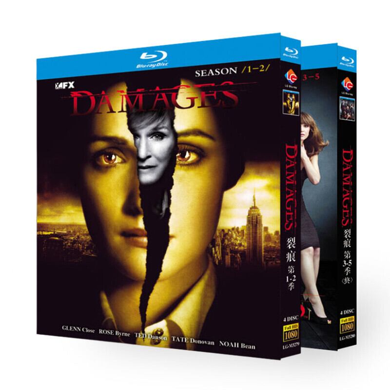 映画「ダメージ シーズン1-2」ブルーレイ4枚組[Blu-ray-BOX]高画質正規品-華流グッズストア
